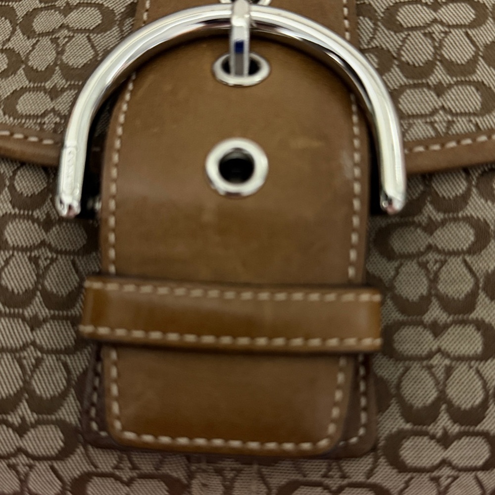 Vintage coach soho flap bag - Picture 3 of 7